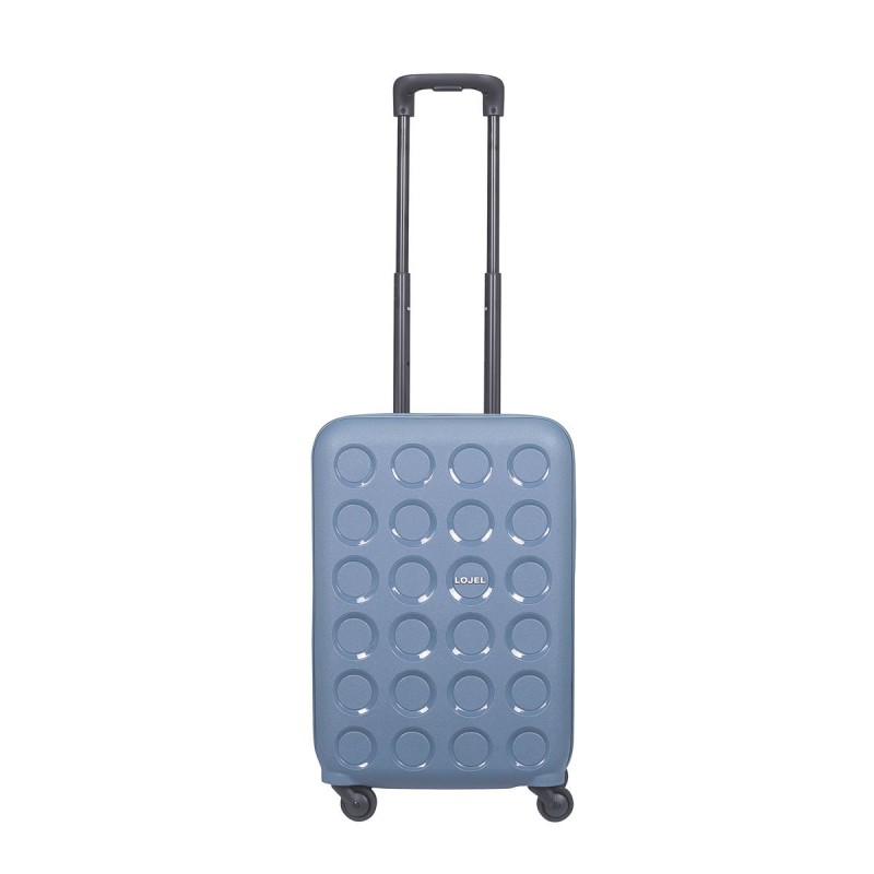 Чемодан пластиковый полипропилен Lojel VITA 18/Steel Blue маленький синий Lj-PP10-2S_BLU - Voyage