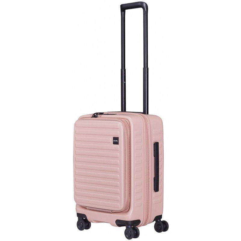 Чемодан пластиковый маленький Lojel CUBO Lj-CF1627-1S_RO Розовый - Voyage