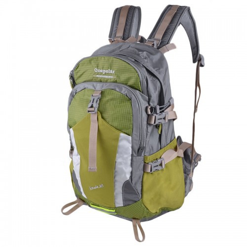 Рюкзак туристичний Onepolar W1729 зелений - Voyage