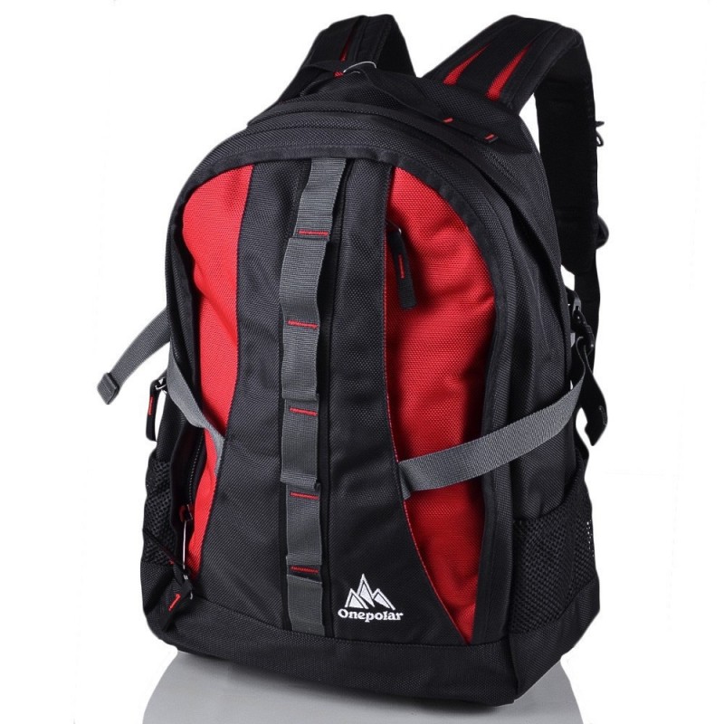 Рюкзак спортивный 30 литров Onepolar W921 красный - Voyage