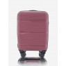 Ручная кладь XS со съёмными колёсами полипропиленовый дорожный чемодан Voyage super me на 4-х колесах бордовый
