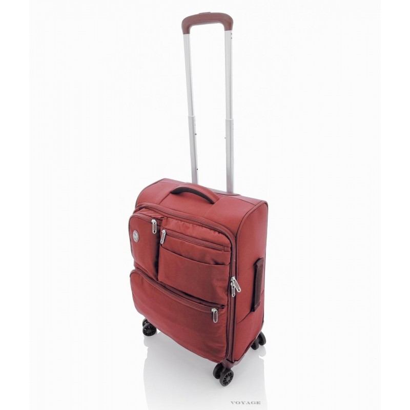 Дорожня маленька валіза тканинної 3004 Goby London The-Lite 8 червоний - 1 850.00 грн. | Voyage