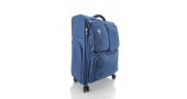 Дорожный большой чемодан тканевой 3004 Goby London The-Lite 8  синий