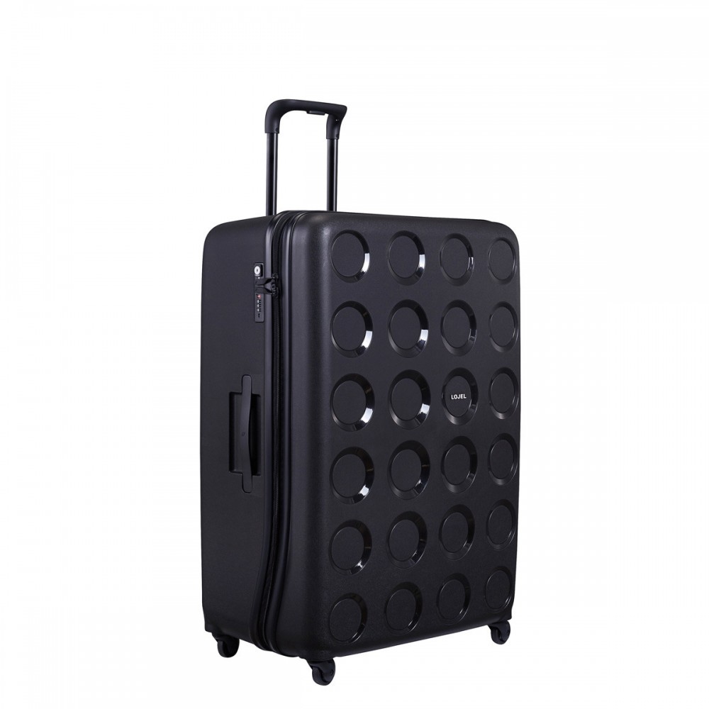 Чемодан пластиковый полипропилен Lojel VITA 18/Matte Black Lj-PP10-2L_MBK большой черный