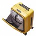 Валіза пластиковий маленький Lojel CUBO Lj-CF1627-1S Жовтий - Voyage