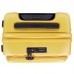 Валіза пластиковий маленький Lojel CUBO Lj-CF1627-1S Жовтий - Voyage