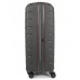 Дорожный пластиковый чемодан большой Snowball 61303 L полипропилен черный - Voyage