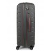 Дорожный пластиковый чемодан большой Snowball 61303 L полипропилен черный - Voyage
