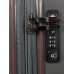 Дорожный пластиковый чемодан большой Snowball 61303 L полипропилен черный - Voyage
