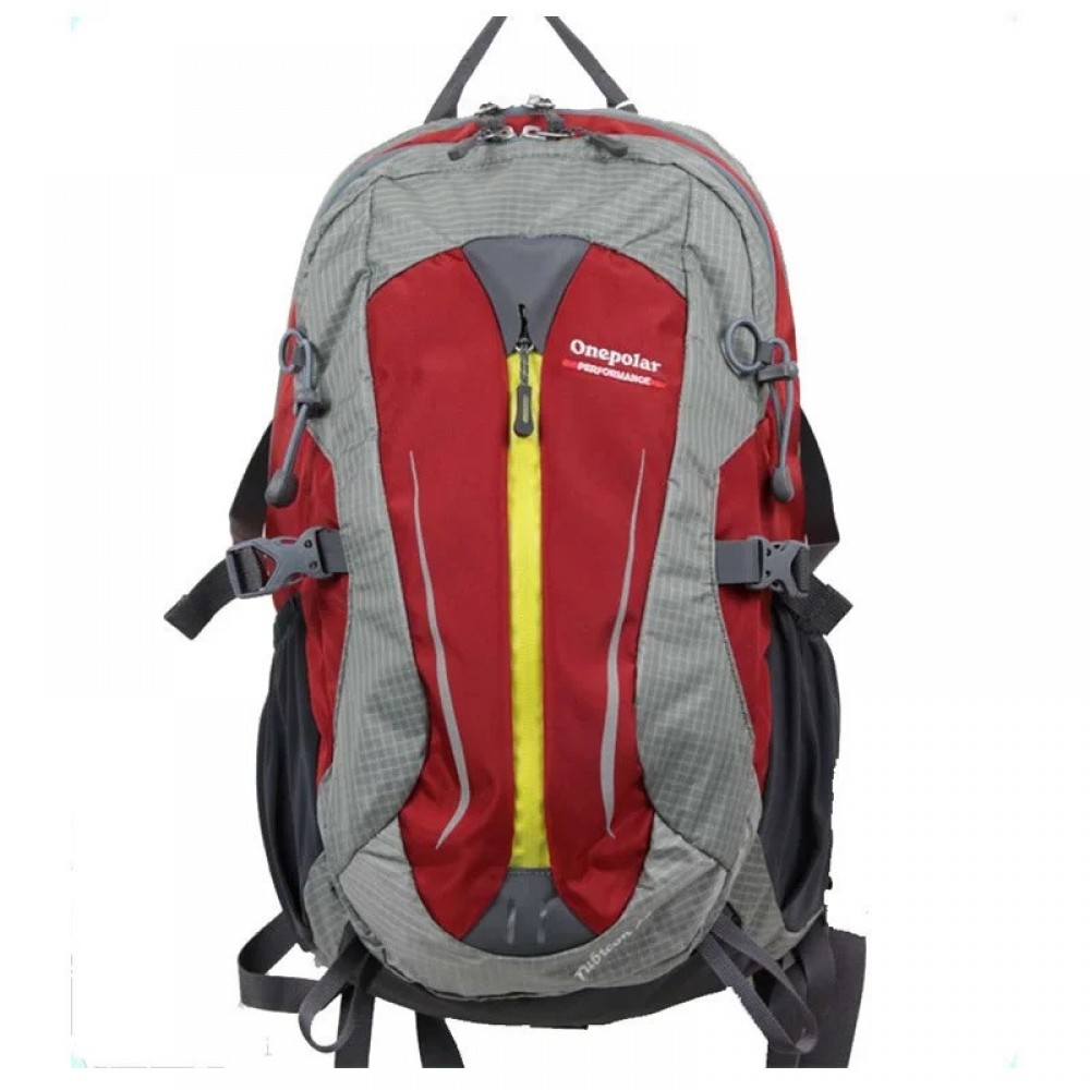 Рюкзак спортивний на 25 літрів Onepolar W1595 червоний - Voyage