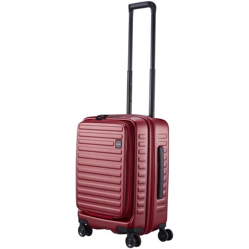 Валіза пластиковий маленький Lojel CUBO Lj-CF1627-1S Червоний - Voyage
