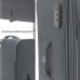 Дорожный маленький чемодан ручная кладь тканевой 3005 Goby London Черный