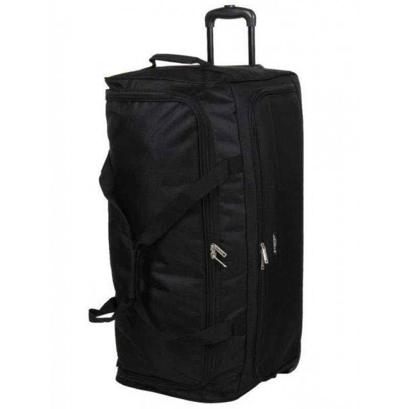 Дорожная большая сумка на колесах Airtex 823/85 ХL черная 83х39х42см 3.300 кг - Voyage