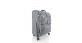 Дорожный средний чемодан тканевой 3004 Goby London The-Lite 8 серый