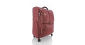 Дорожный большой чемодан тканевой 3004 Goby London The-Lite 8  бордо