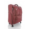 Дорожня велика валіза тканинної 3004 Goby London The-Lite 8 бордо