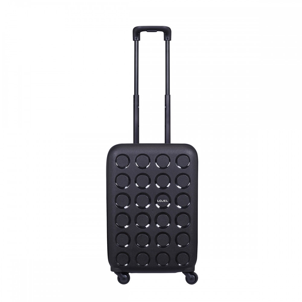 Чемодан пластиковый полипропилен Lojel VITA 18/Matte Black маленький черный Lj-PP10-2S_MBK - Voyage