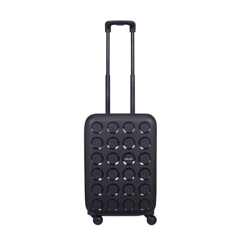 Чемодан пластиковый полипропилен Lojel VITA 18/Matte Black маленький черный Lj-PP10-2S_MBK - Voyage