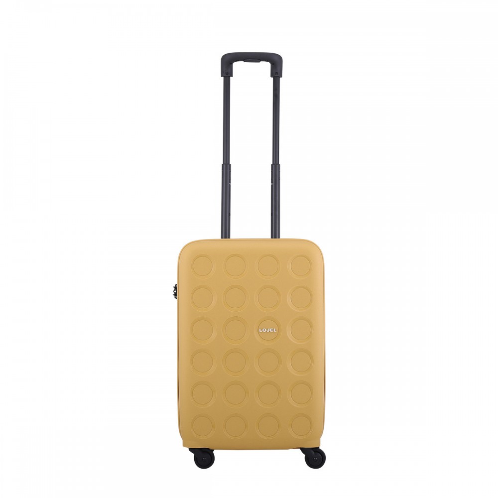 Чемодан пластиковый полипропилен Lojel VITA 18/Yell маленький желтый Lj-PP10-2S_Y - Voyage
