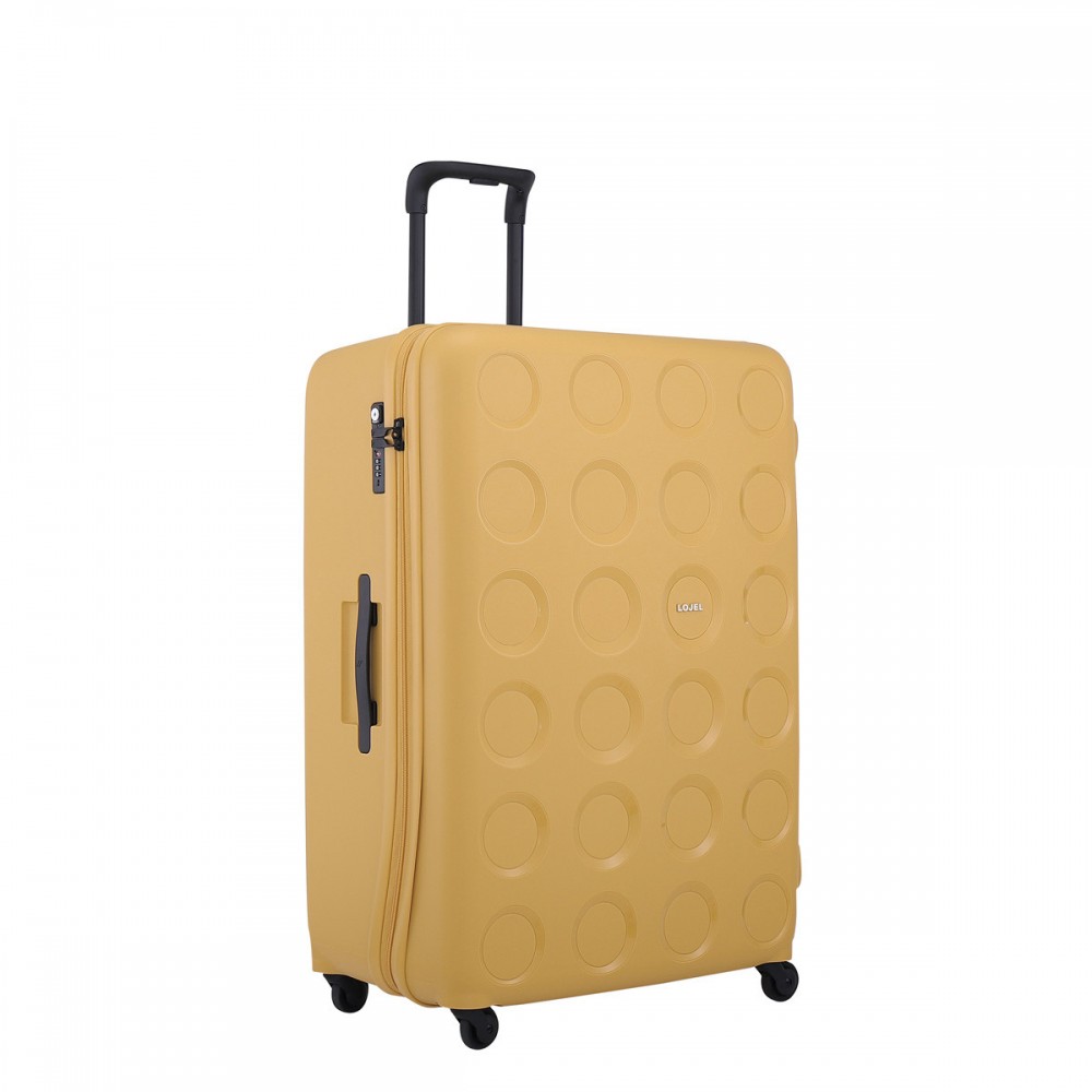 Чемодан пластиковый полипропилен VITA 18/Yellow Ochre L Большой  желтый