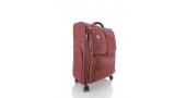 Дорожный средний чемодан тканевой 3004 Goby London The-Lite 8 бордовый