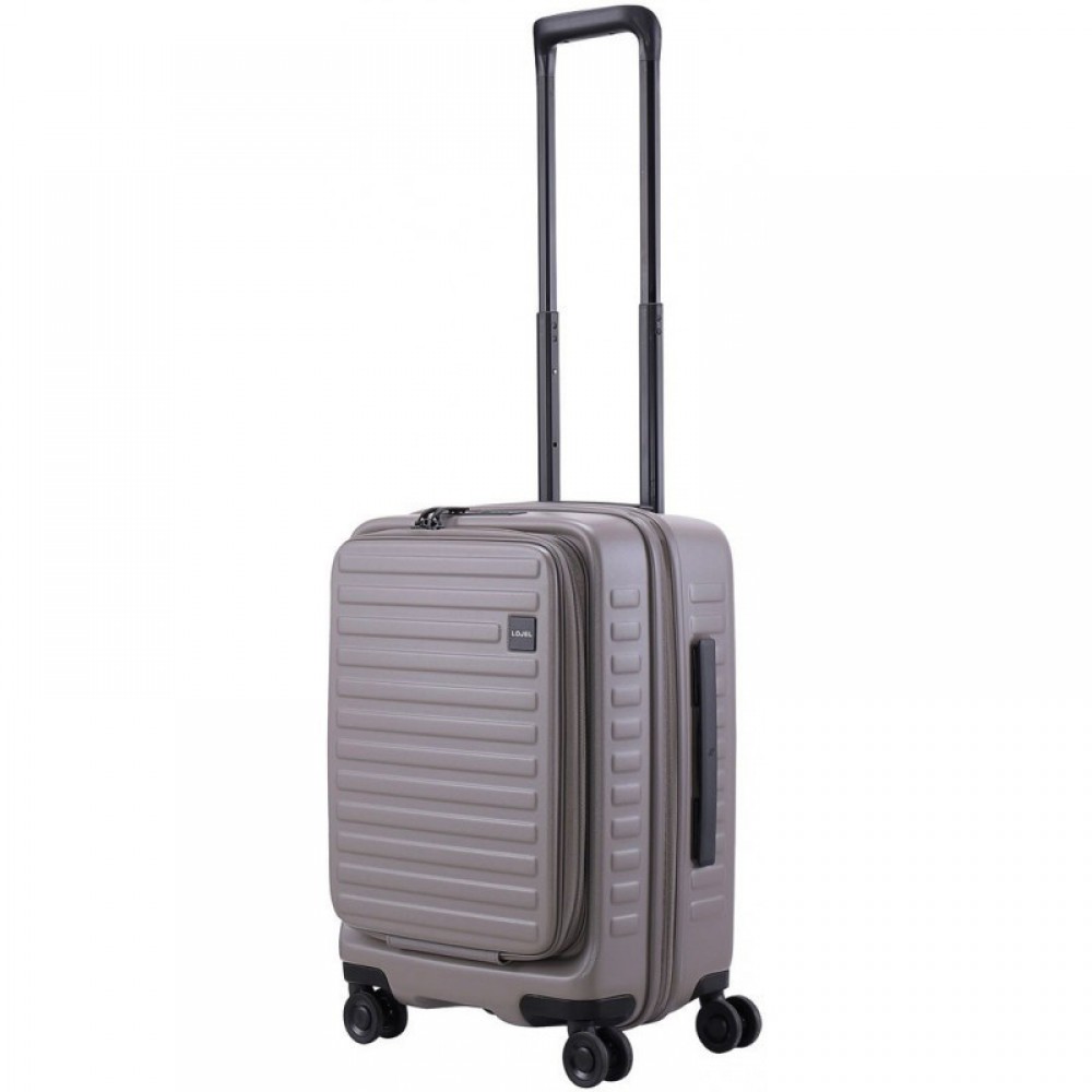 Чемодан пластиковый маленький Lojel CUBO  Lj-CF1627-1S_GR Серый - Voyage