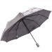 Зонт складной de esse 3120 автомат, серый - Voyage